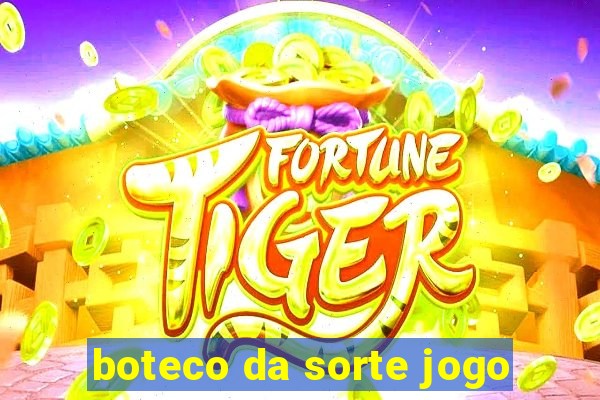 boteco da sorte jogo