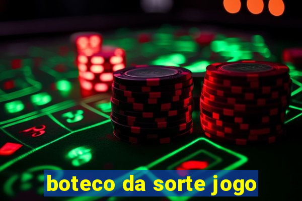 boteco da sorte jogo