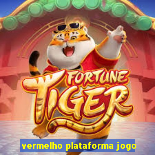 vermelho plataforma jogo