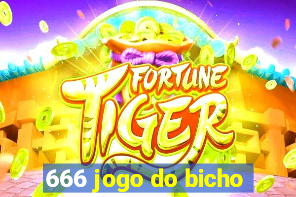 666 jogo do bicho