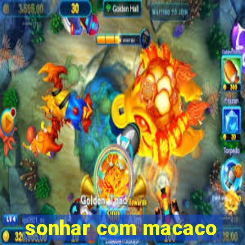 sonhar com macaco