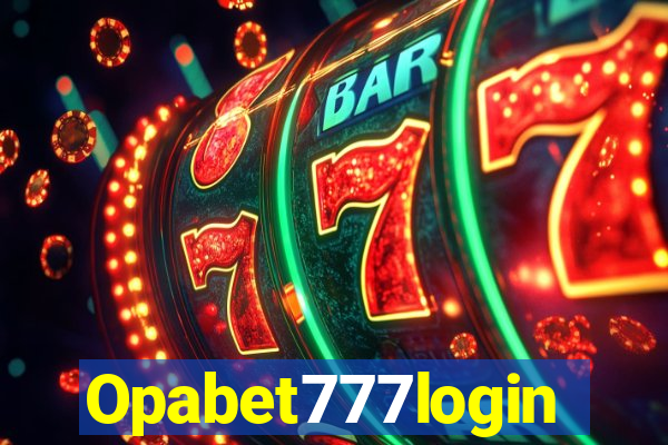 Opabet777login