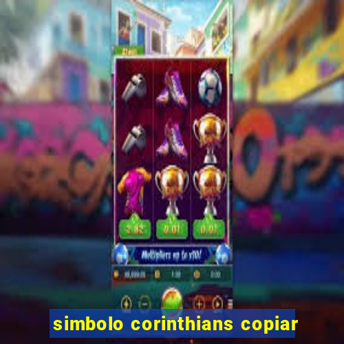 simbolo corinthians copiar