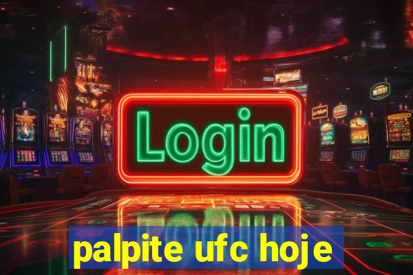 palpite ufc hoje