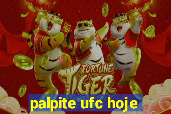 palpite ufc hoje