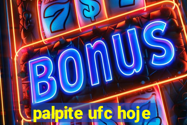 palpite ufc hoje