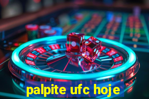 palpite ufc hoje