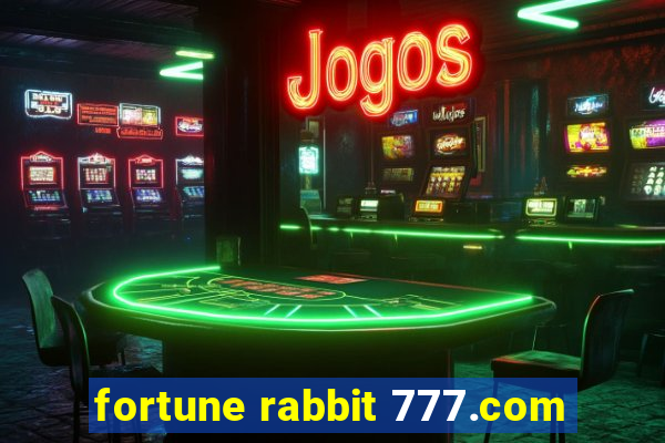 fortune rabbit 777.com