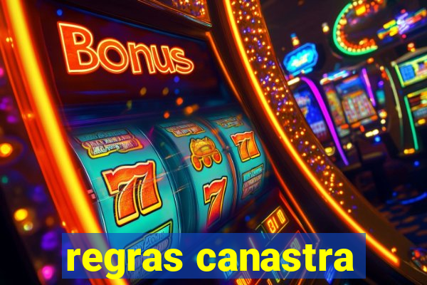 regras canastra