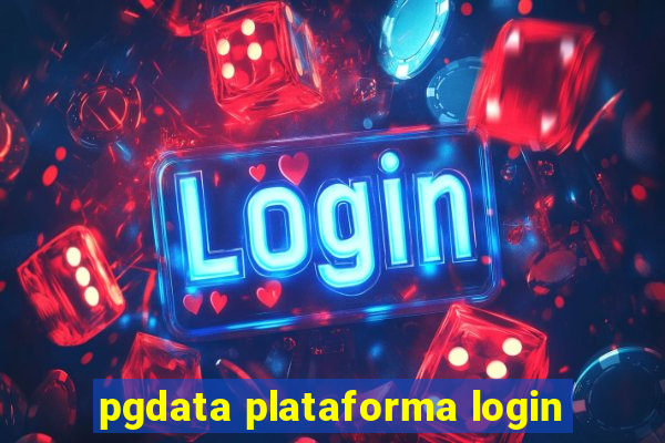 pgdata plataforma login