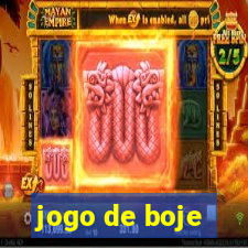 jogo de boje