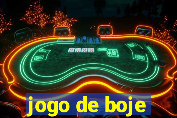 jogo de boje