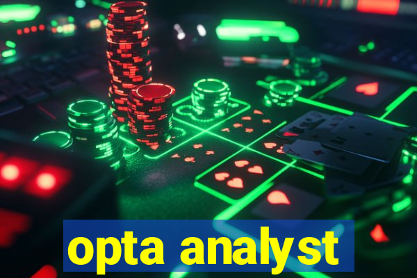 opta analyst