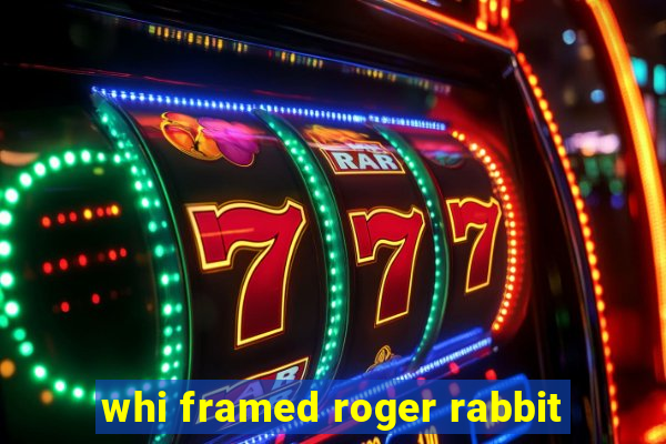 whi framed roger rabbit