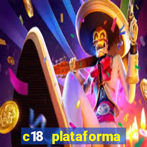 c18 plataforma login entrar