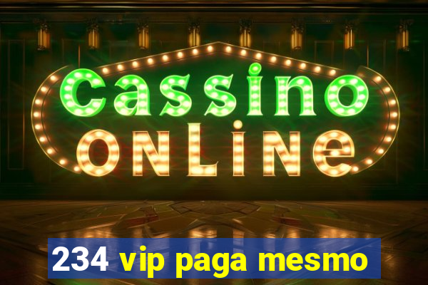 234 vip paga mesmo