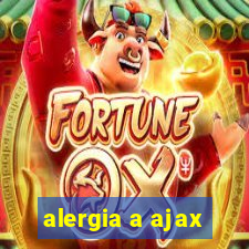 alergia a ajax