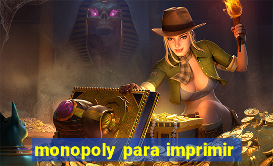 monopoly para imprimir