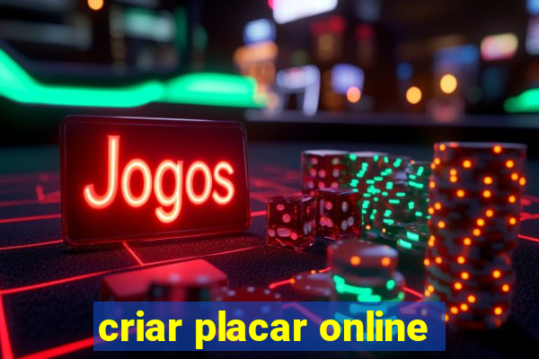 criar placar online