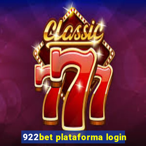 922bet plataforma login