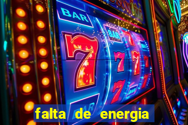 falta de energia em caucaia