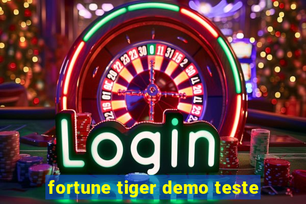 fortune tiger demo teste