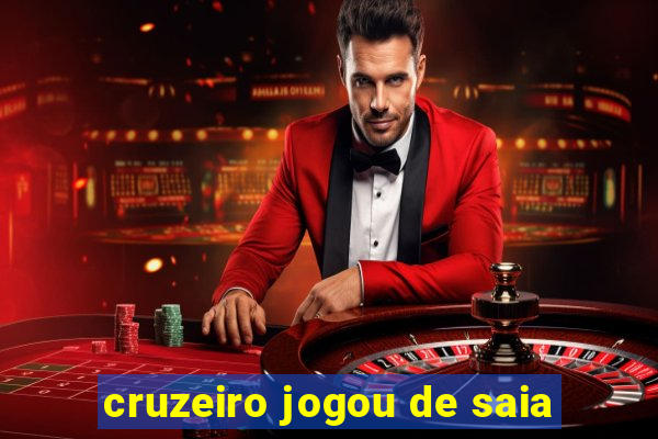 cruzeiro jogou de saia