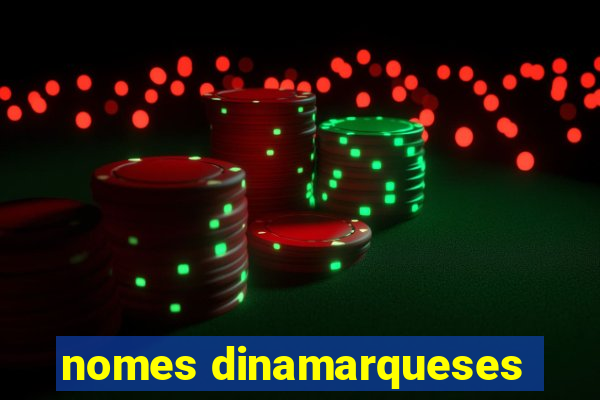 nomes dinamarqueses