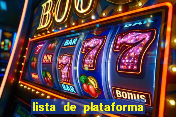 lista de plataforma de jogos