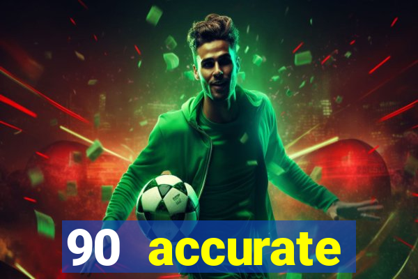 90 accurate football predictions