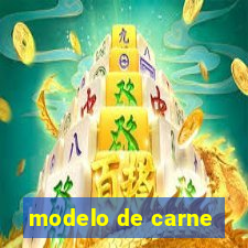 modelo de carne