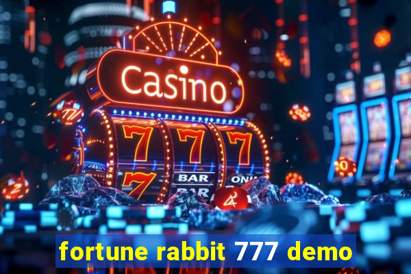 fortune rabbit 777 demo