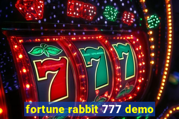 fortune rabbit 777 demo