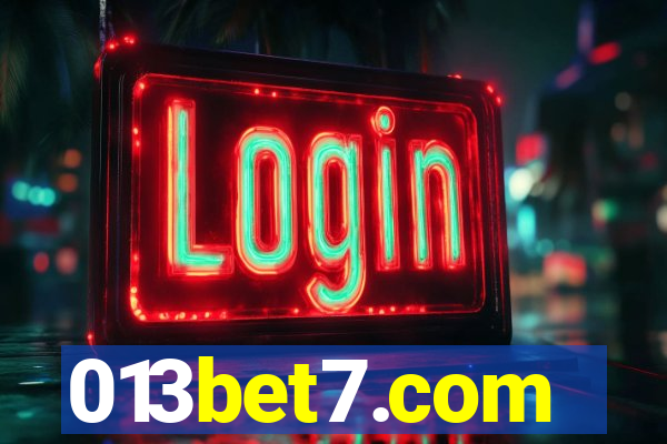 013bet7.com