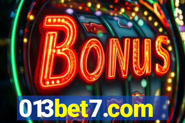 013bet7.com