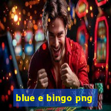 blue e bingo png