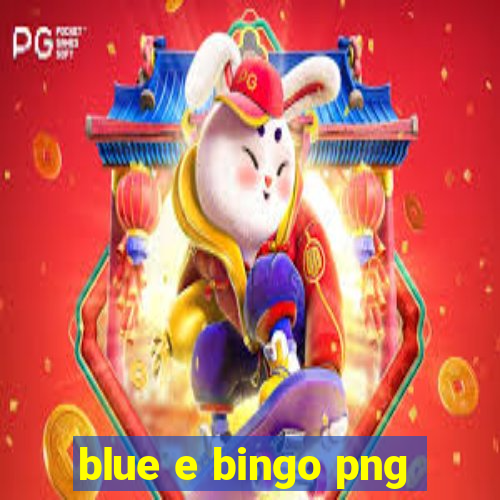 blue e bingo png