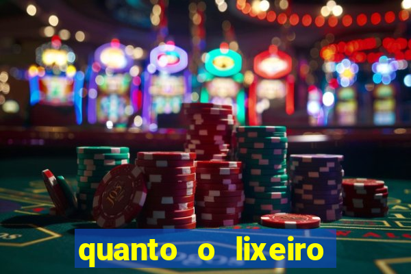 quanto o lixeiro ganha por ano