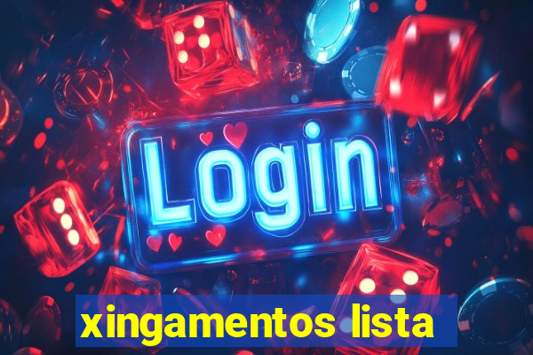 xingamentos lista