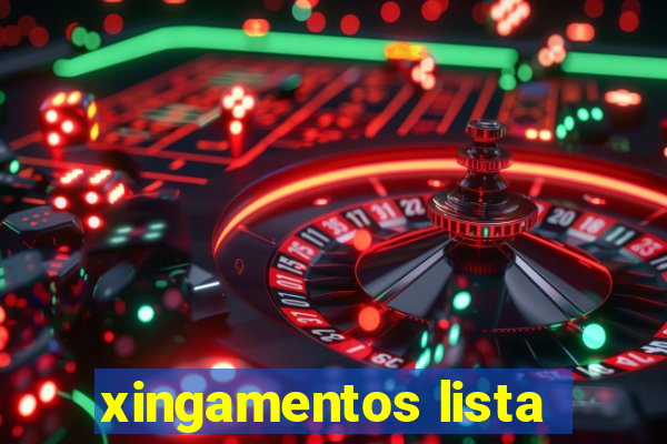 xingamentos lista