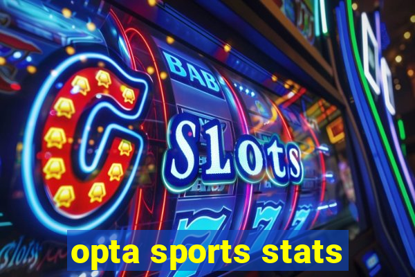 opta sports stats