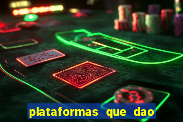 plataformas que dao dinheiro para jogar