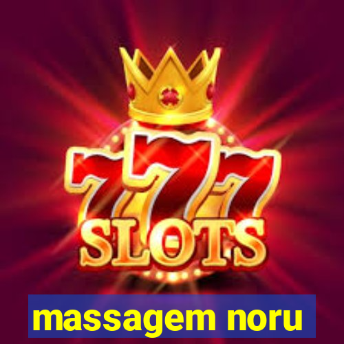 massagem noru