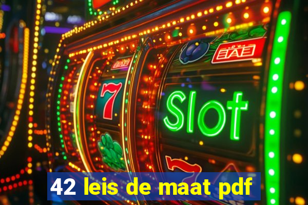 42 leis de maat pdf