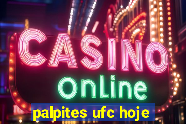 palpites ufc hoje