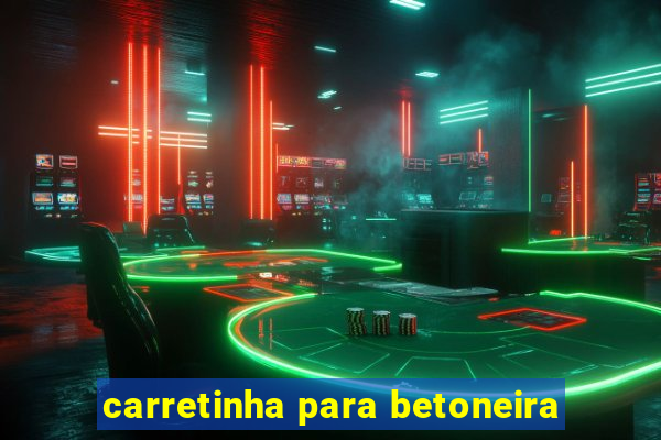 carretinha para betoneira