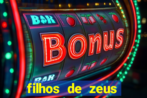 filhos de zeus mitologia grega