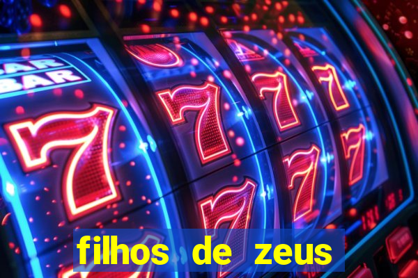 filhos de zeus mitologia grega