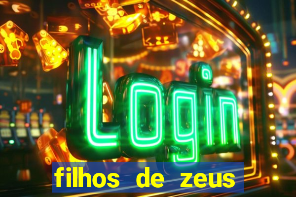 filhos de zeus mitologia grega