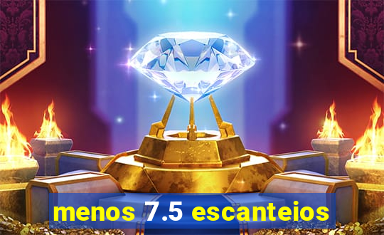 menos 7.5 escanteios